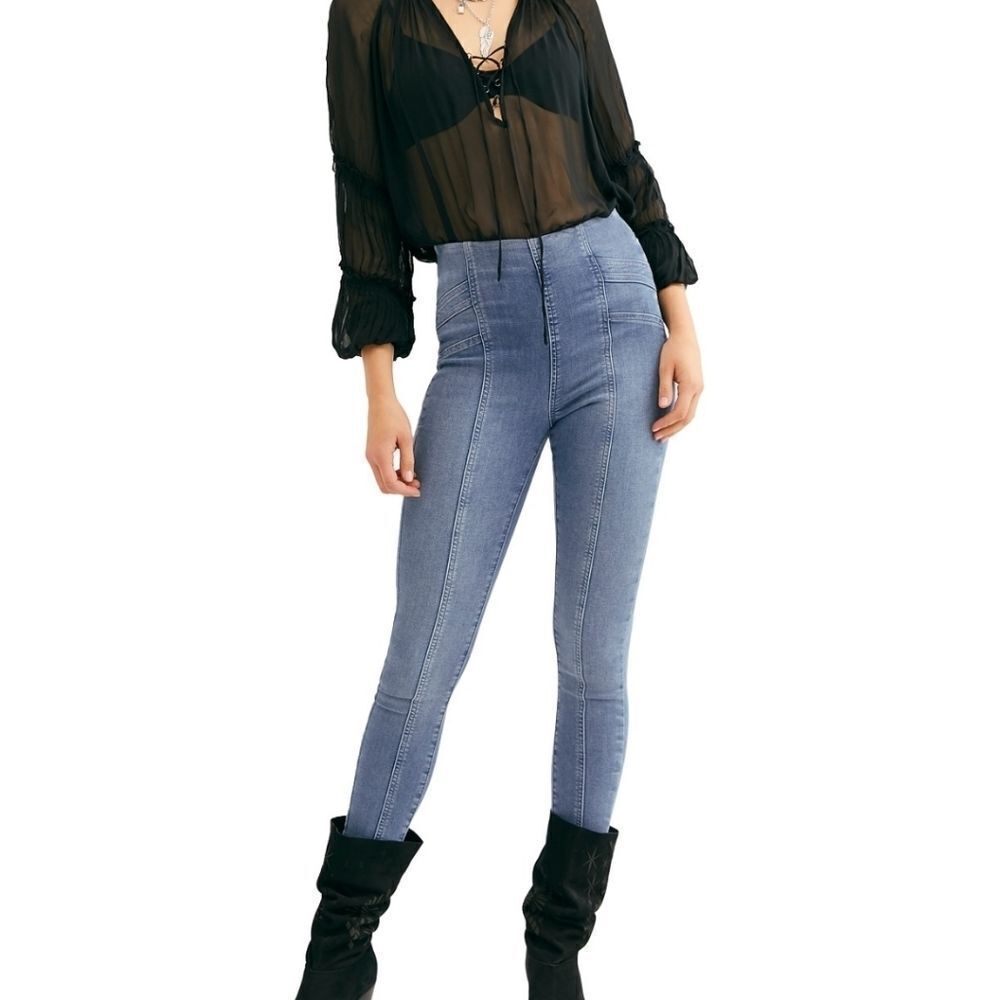 Free People Feel Allright Skinny Jean Leggings